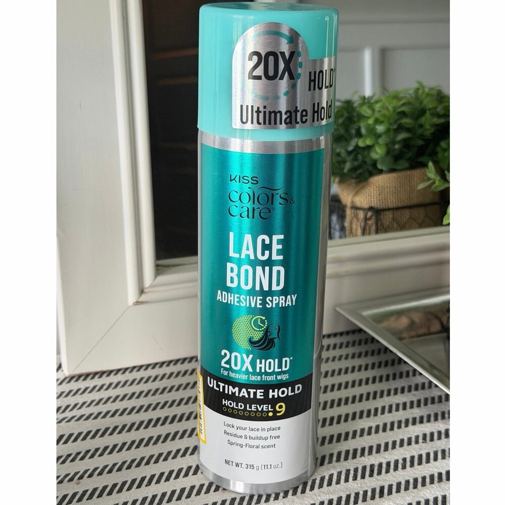 KISS Colors & Care Lace Bond Adhesive Spray Ultimate Hold 20X 11.1oz New